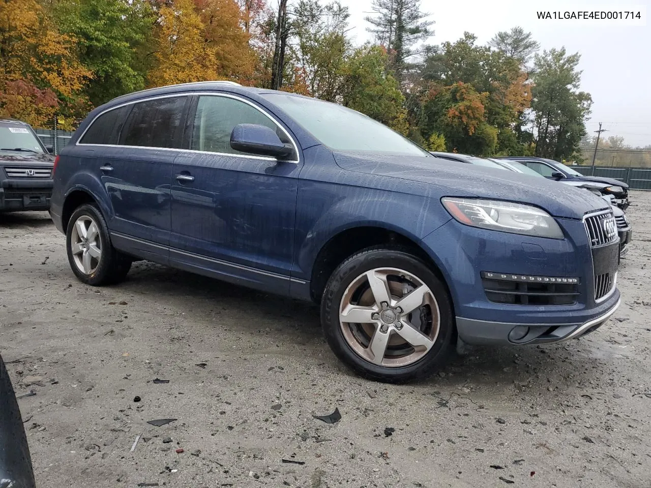 2014 Audi Q7 Premium Plus VIN: WA1LGAFE4ED001714 Lot: 75820614