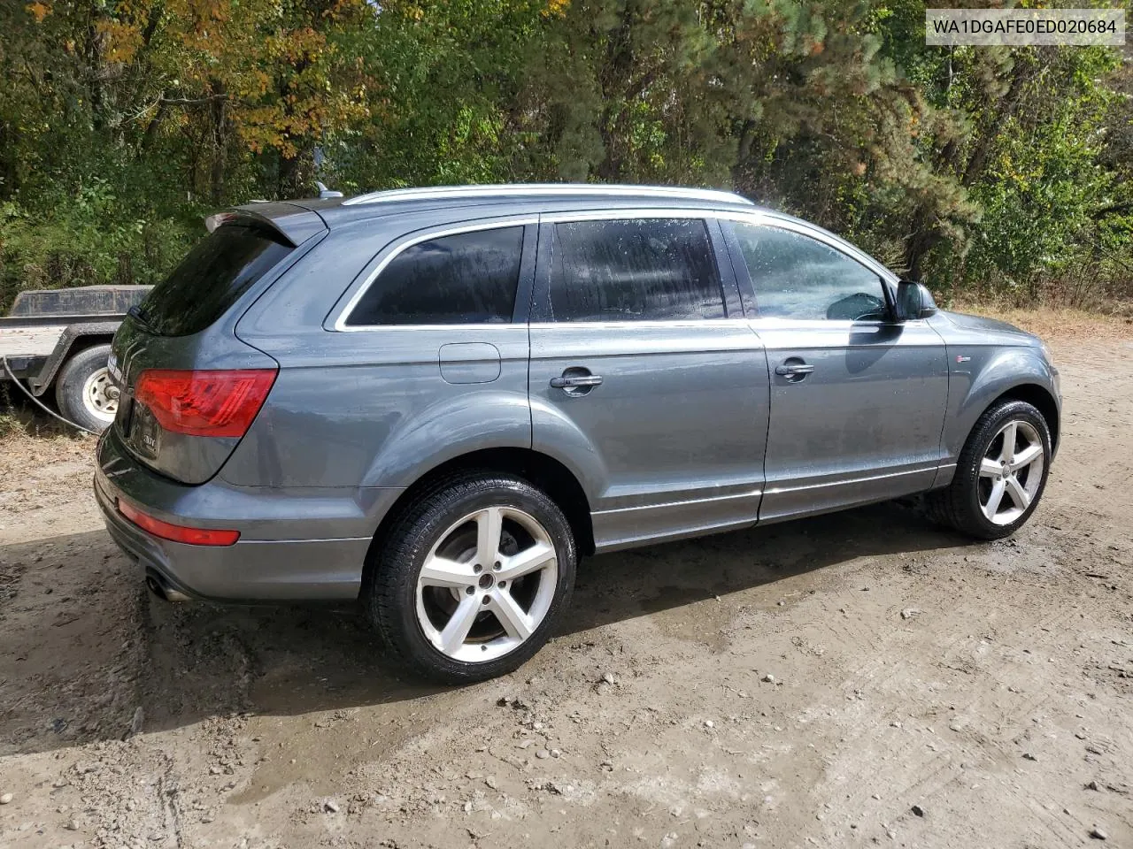 2014 Audi Q7 Prestige VIN: WA1DGAFE0ED020684 Lot: 75824014