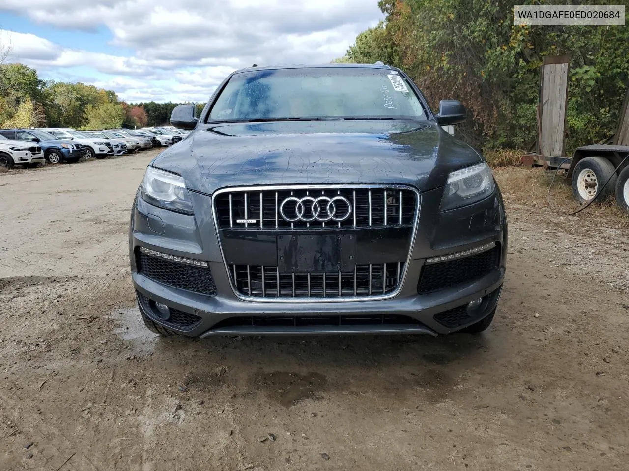 2014 Audi Q7 Prestige VIN: WA1DGAFE0ED020684 Lot: 75824014