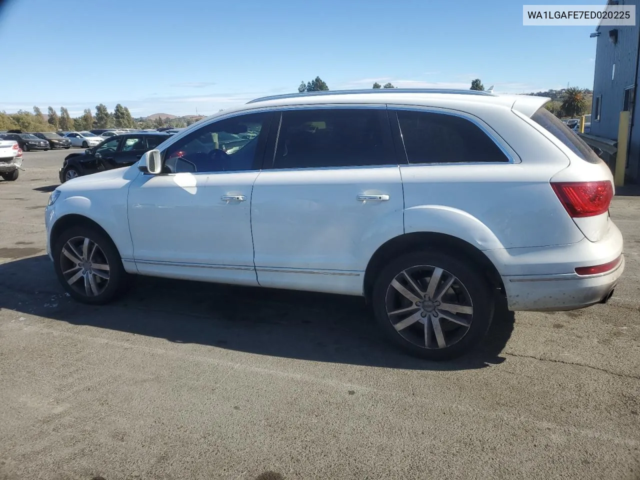 2014 Audi Q7 Premium Plus VIN: WA1LGAFE7ED020225 Lot: 76550254