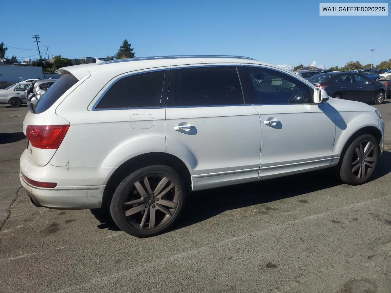 2014 Audi Q7 Premium Plus VIN: WA1LGAFE7ED020225 Lot: 76550254