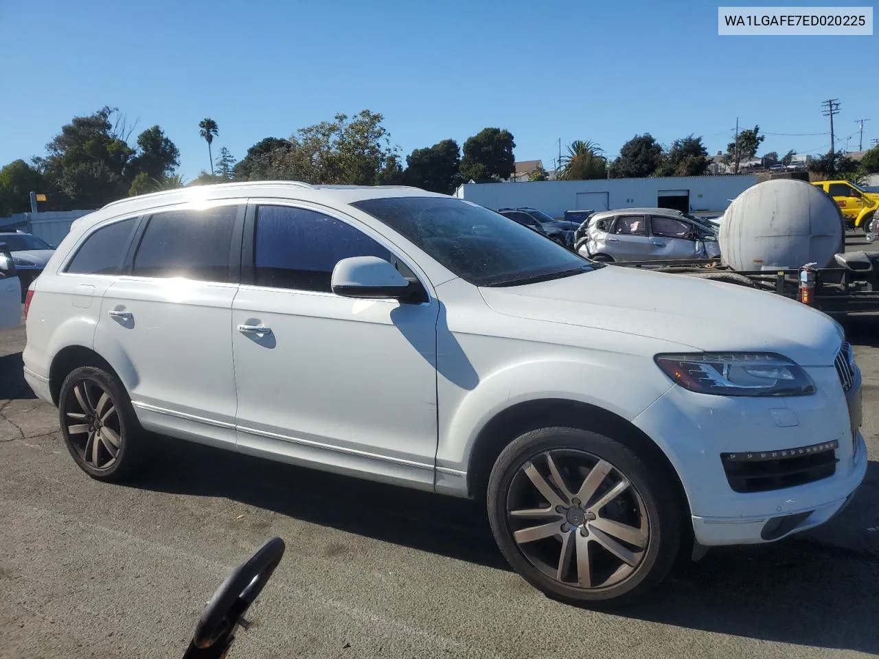 2014 Audi Q7 Premium Plus VIN: WA1LGAFE7ED020225 Lot: 76550254