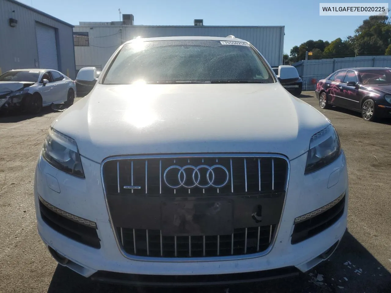 2014 Audi Q7 Premium Plus VIN: WA1LGAFE7ED020225 Lot: 76550254