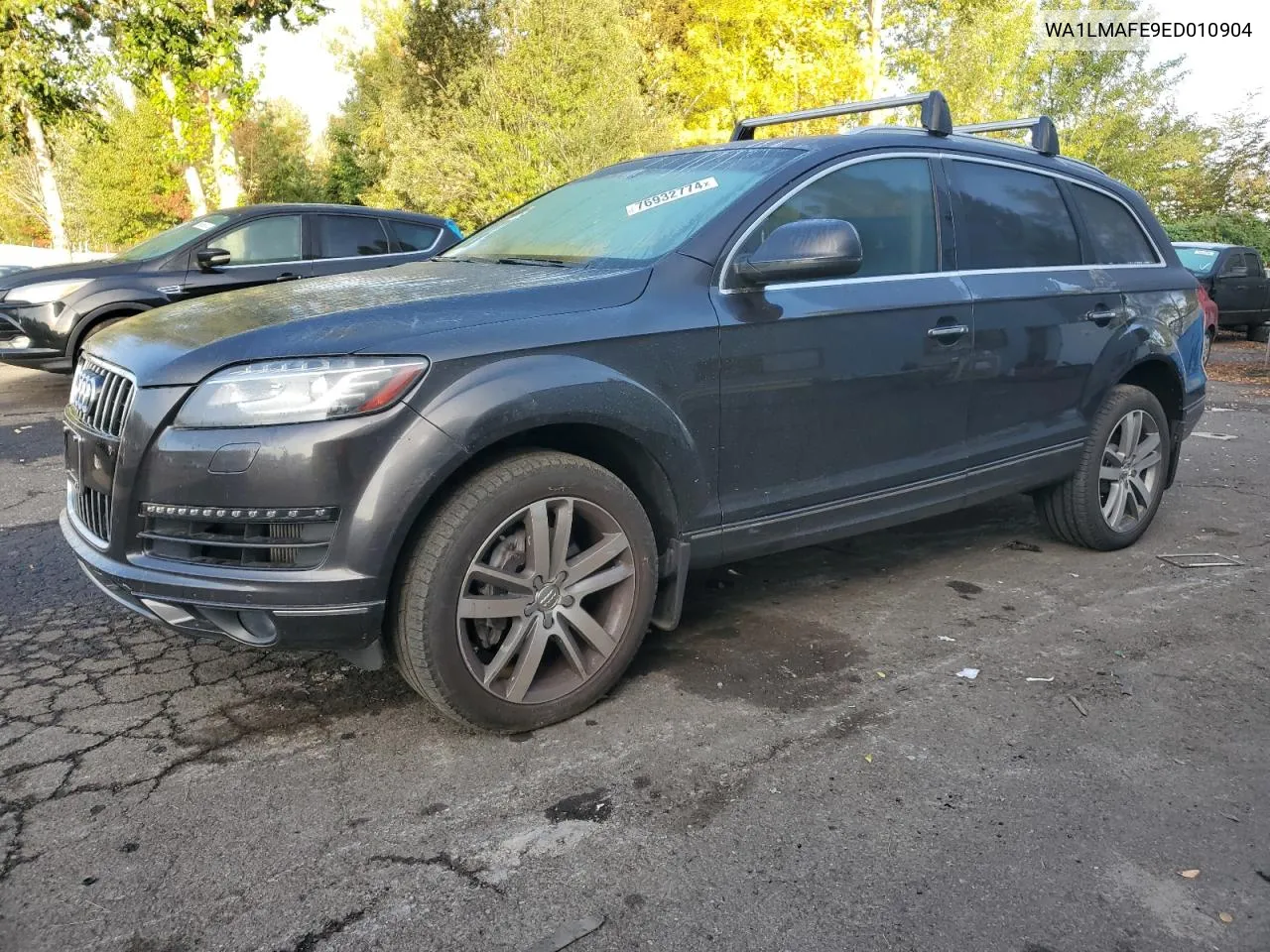 2014 Audi Q7 Premium Plus VIN: WA1LMAFE9ED010904 Lot: 76932774