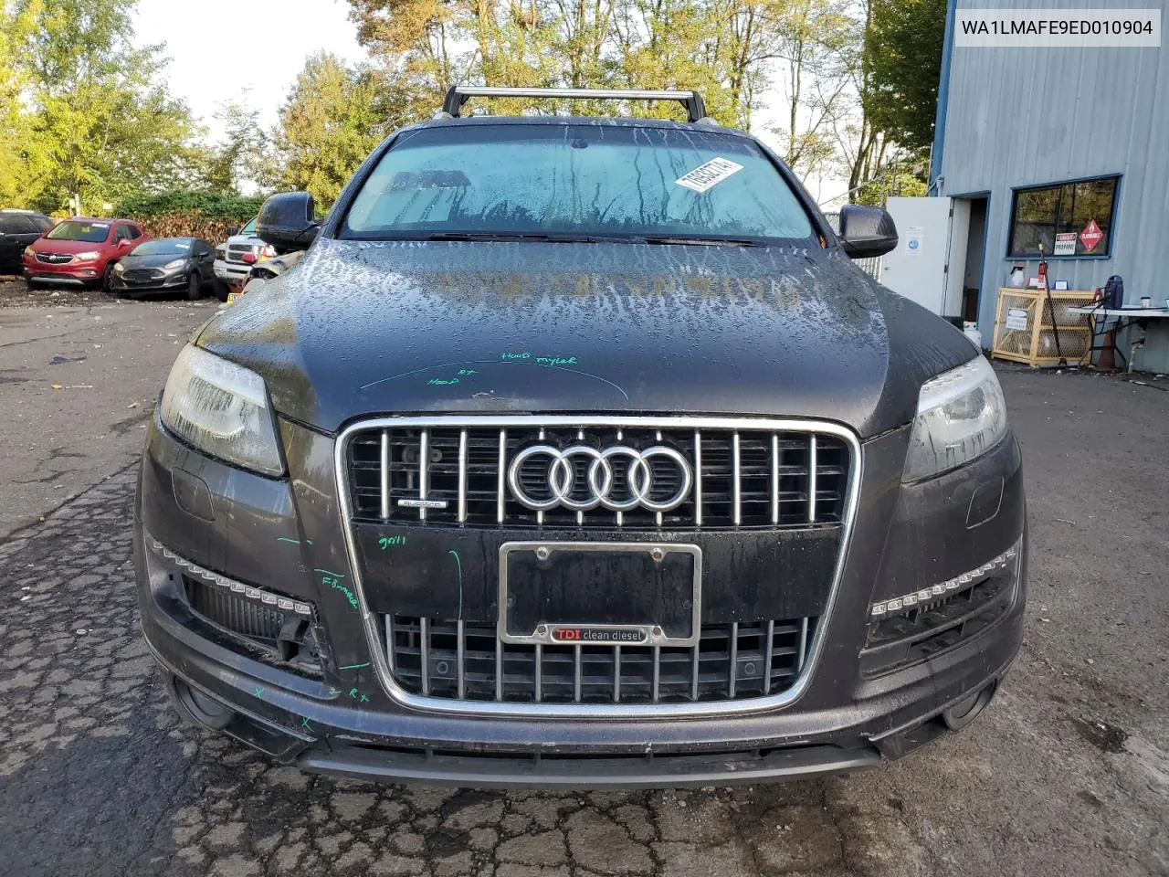 2014 Audi Q7 Premium Plus VIN: WA1LMAFE9ED010904 Lot: 76932774