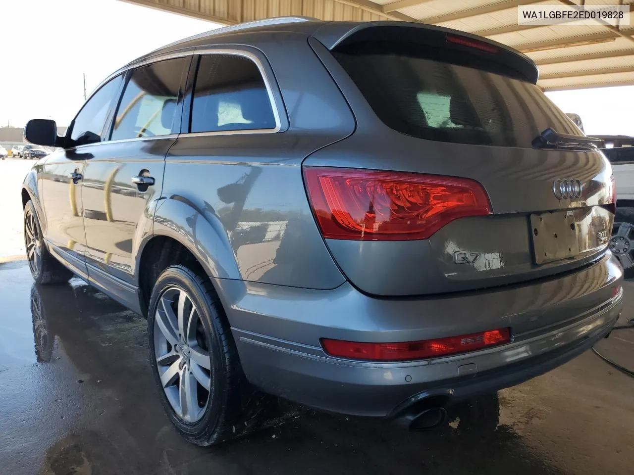 2014 Audi Q7 Premium Plus VIN: WA1LGBFE2ED019828 Lot: 76944464