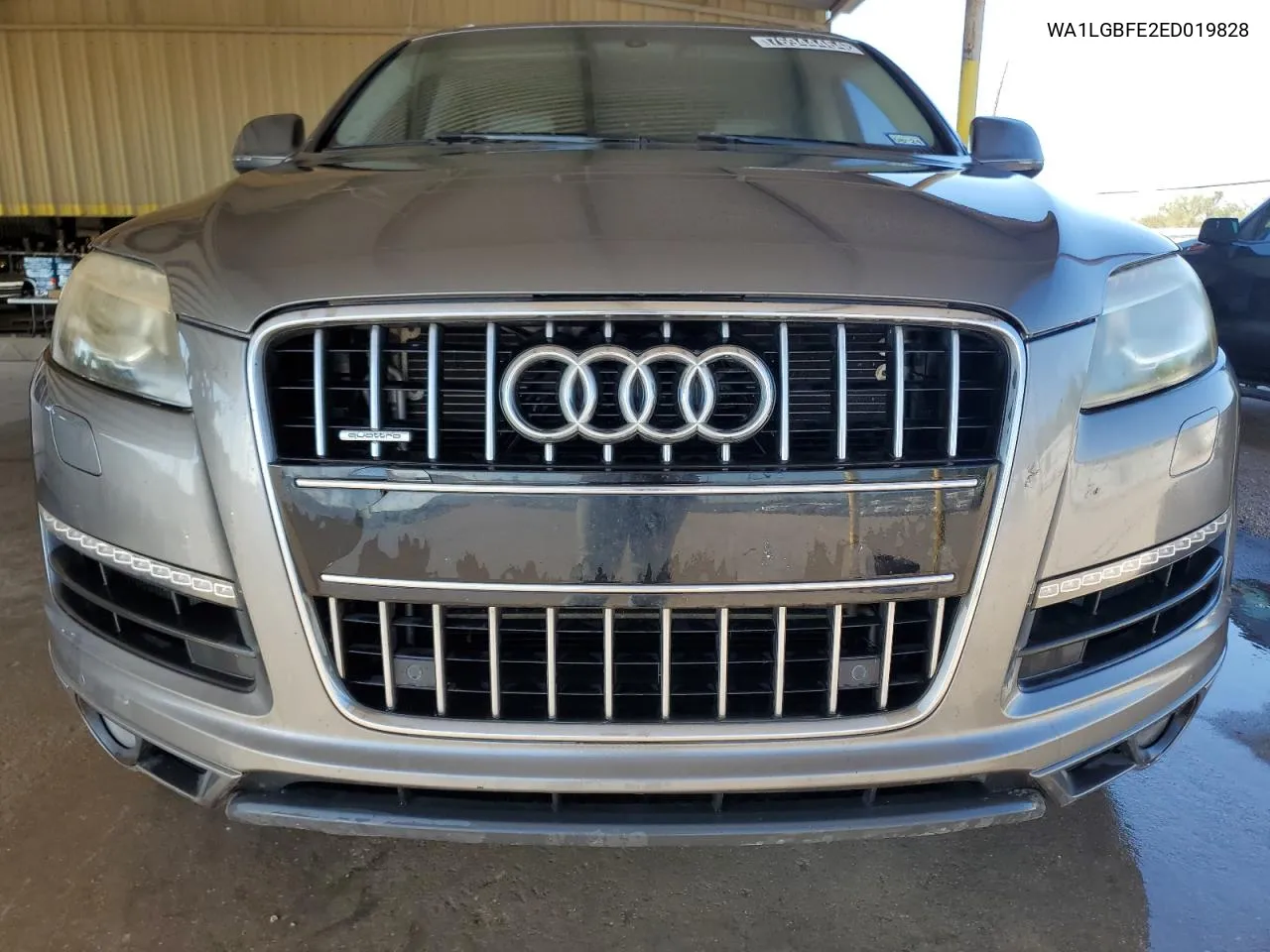 2014 Audi Q7 Premium Plus VIN: WA1LGBFE2ED019828 Lot: 76944464