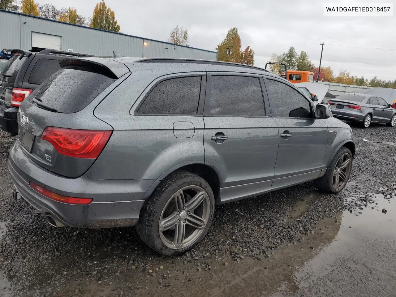 2014 Audi Q7 Prestige VIN: WA1DGAFE1ED018457 Lot: 77041754