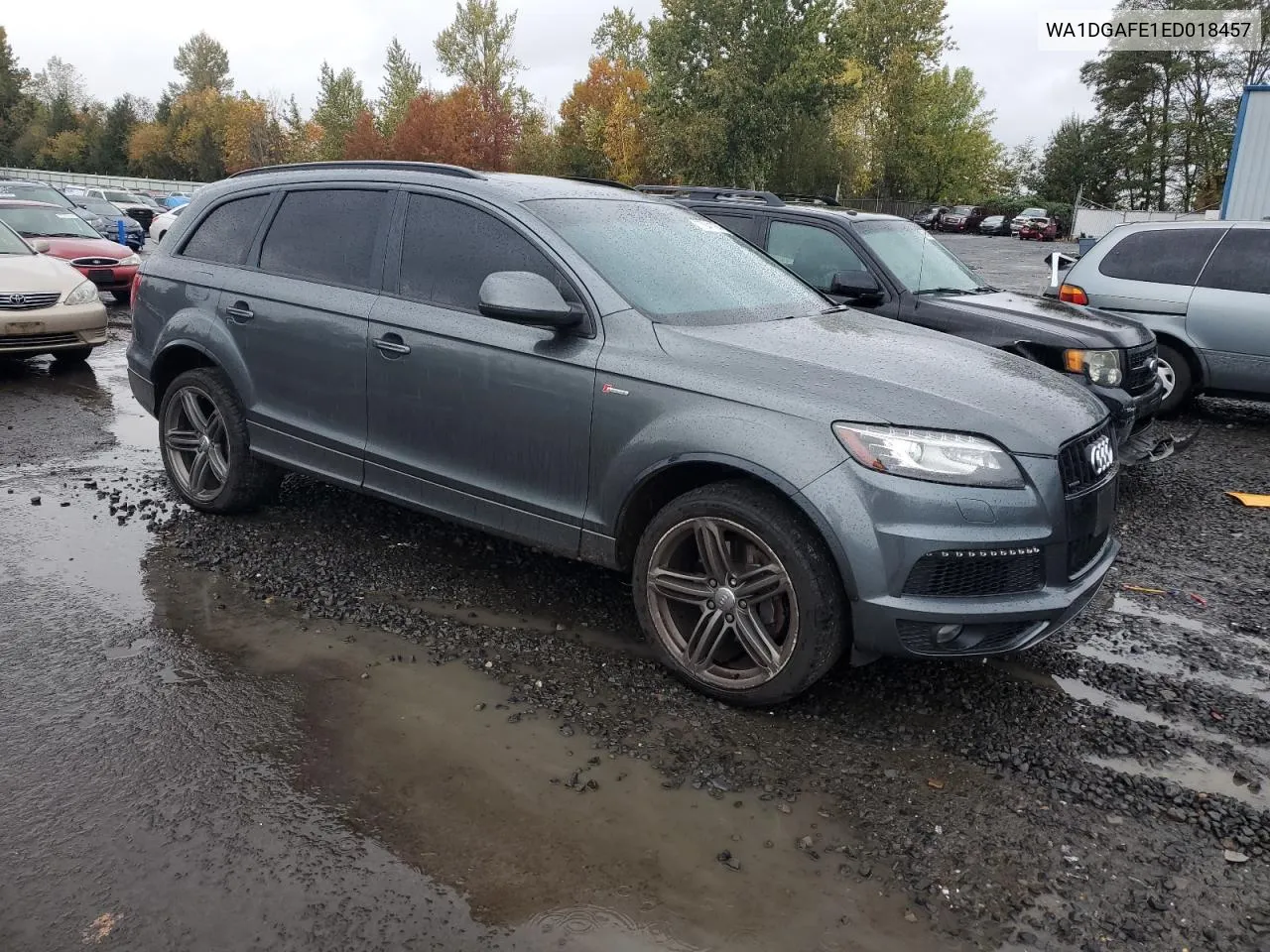 2014 Audi Q7 Prestige VIN: WA1DGAFE1ED018457 Lot: 77041754