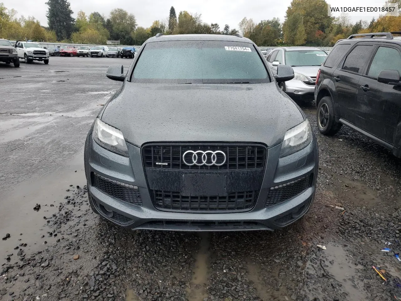 2014 Audi Q7 Prestige VIN: WA1DGAFE1ED018457 Lot: 77041754