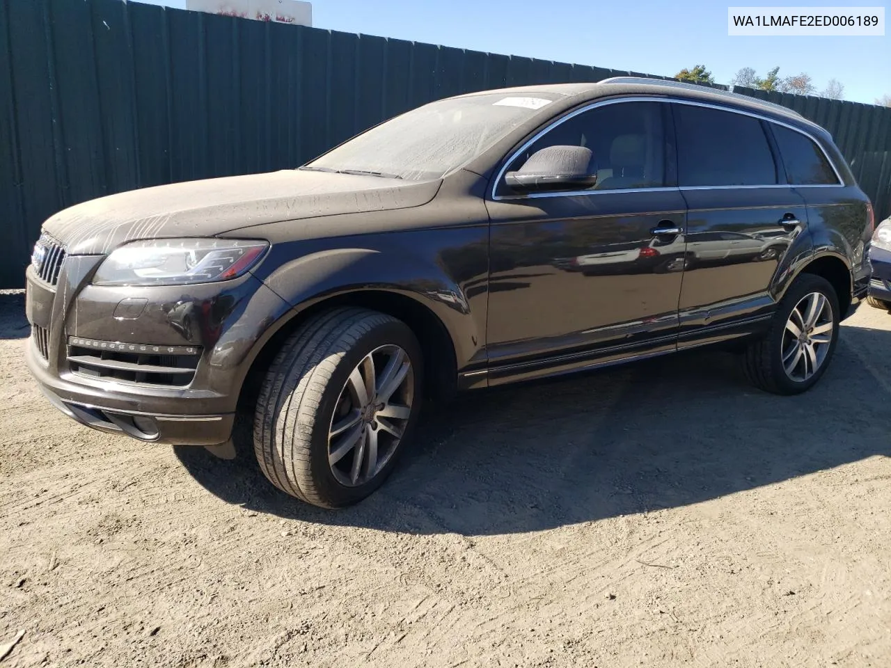 2014 Audi Q7 Premium Plus VIN: WA1LMAFE2ED006189 Lot: 77075364