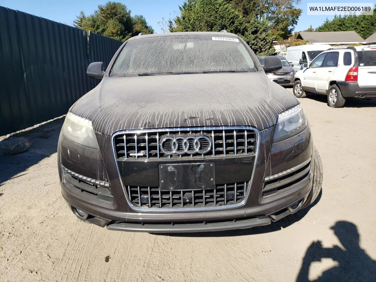 2014 Audi Q7 Premium Plus VIN: WA1LMAFE2ED006189 Lot: 77075364