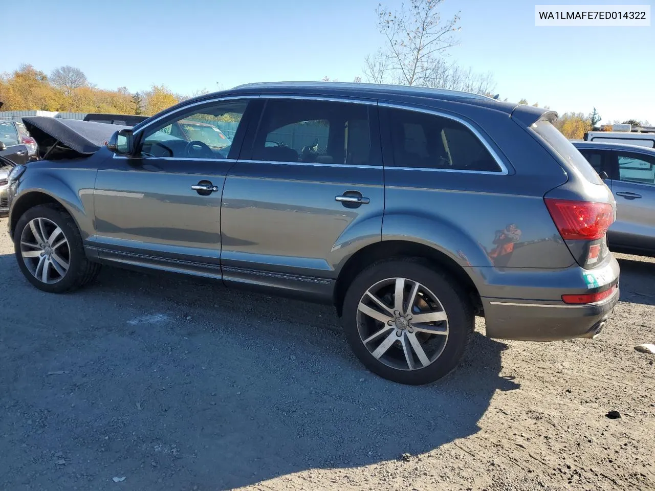 2014 Audi Q7 Premium Plus VIN: WA1LMAFE7ED014322 Lot: 77636294