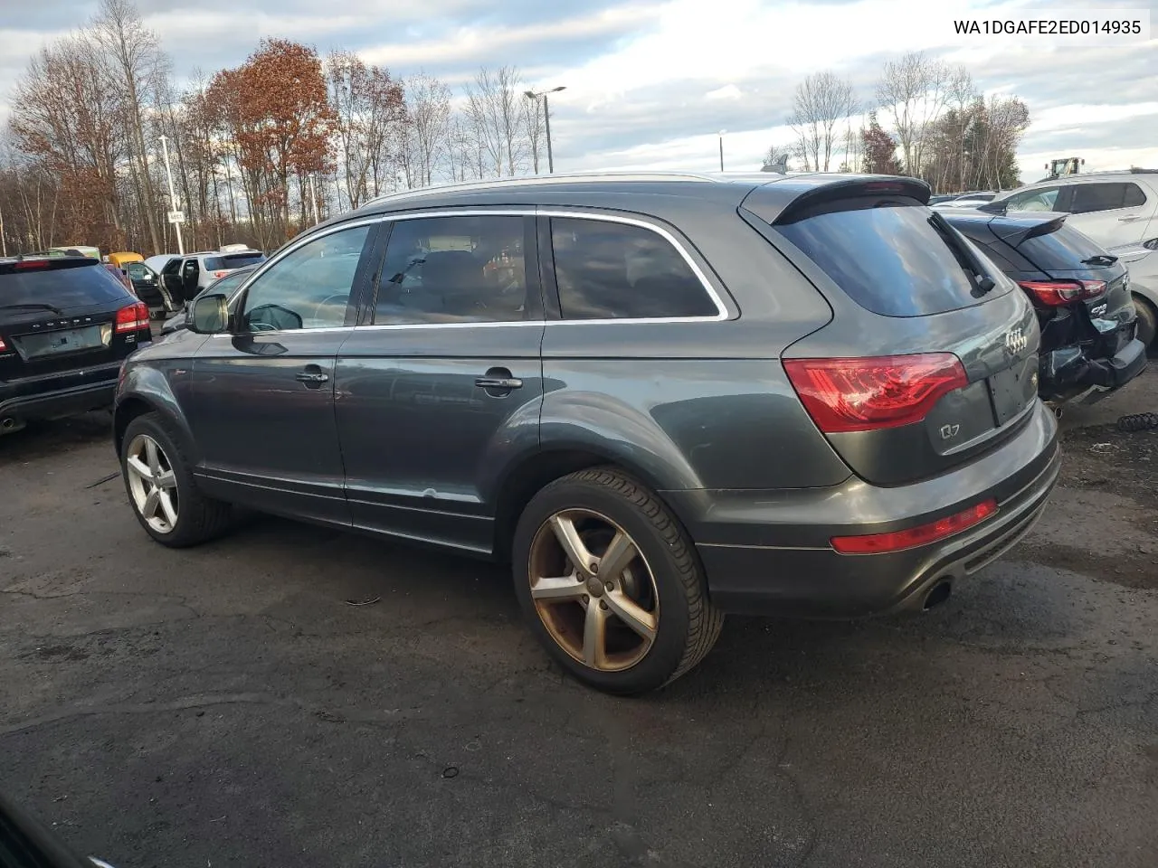 2014 Audi Q7 Prestige VIN: WA1DGAFE2ED014935 Lot: 77737254