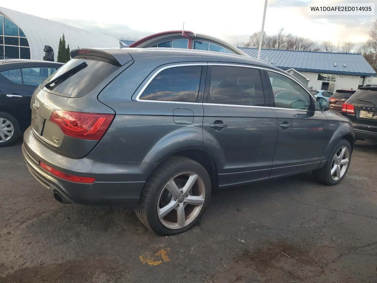 2014 Audi Q7 Prestige VIN: WA1DGAFE2ED014935 Lot: 77737254