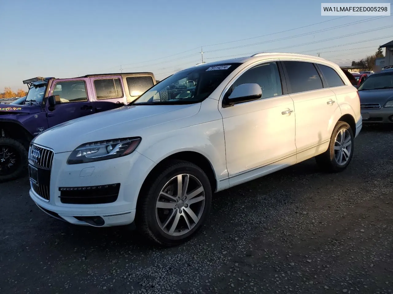 2014 Audi Q7 Premium Plus VIN: WA1LMAFE2ED005298 Lot: 79114274