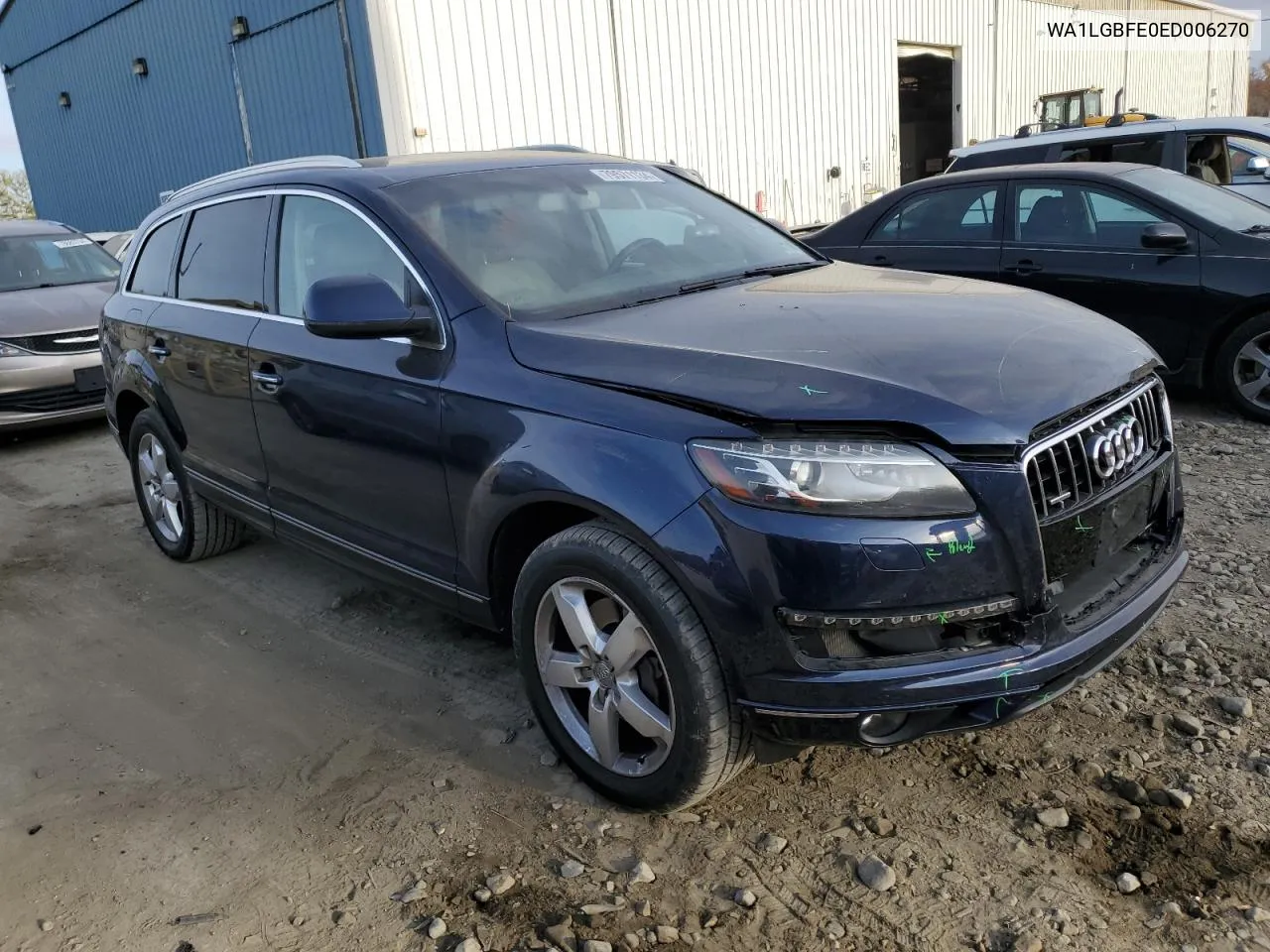 2014 Audi Q7 Premium Plus VIN: WA1LGBFE0ED006270 Lot: 79571134