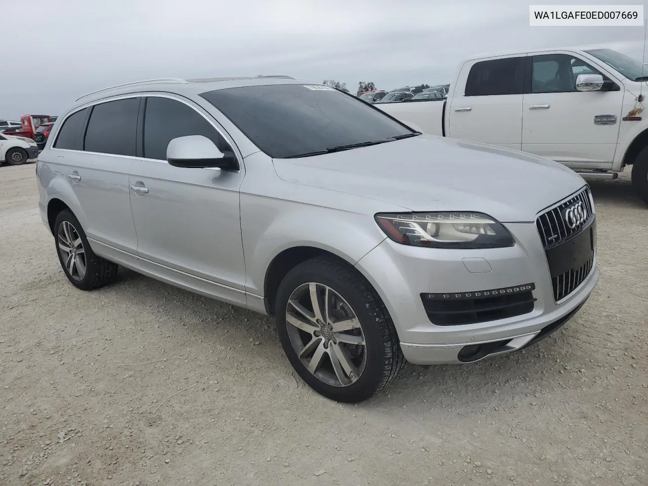 2014 Audi Q7 Premium Plus VIN: WA1LGAFE0ED007669 Lot: 79636784