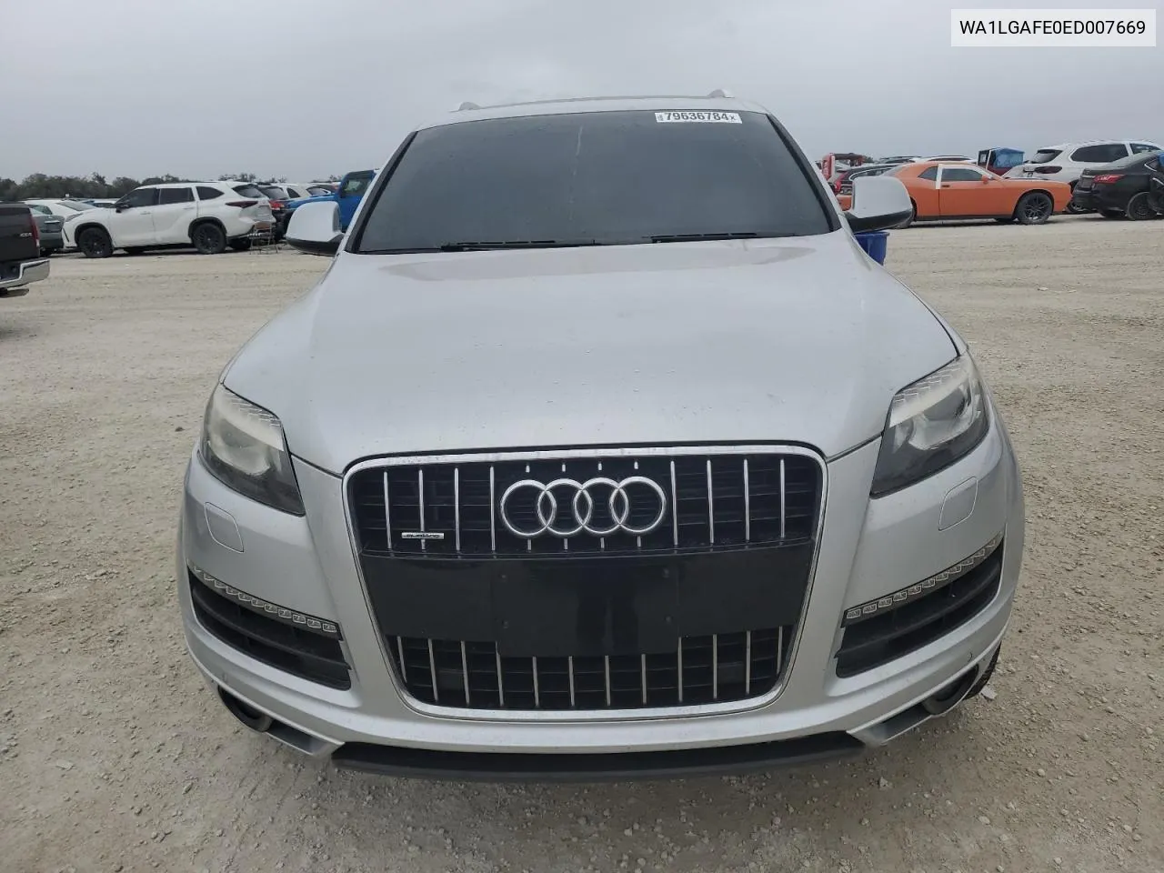 2014 Audi Q7 Premium Plus VIN: WA1LGAFE0ED007669 Lot: 79636784