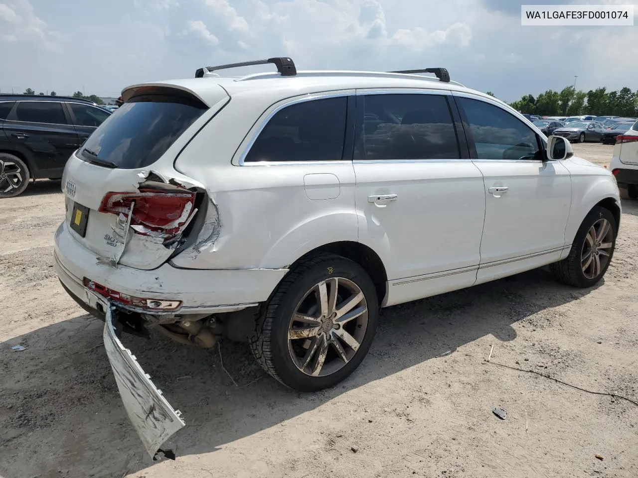 2015 Audi Q7 Premium Plus VIN: WA1LGAFE3FD001074 Lot: 58299334