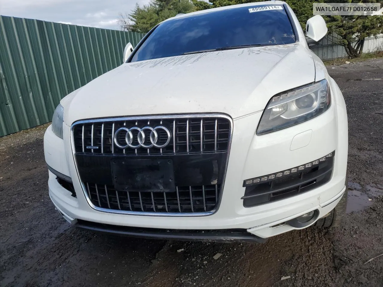 2015 Audi Q7 Premium Plus VIN: WA1LGAFE7FD012658 Lot: 60378224