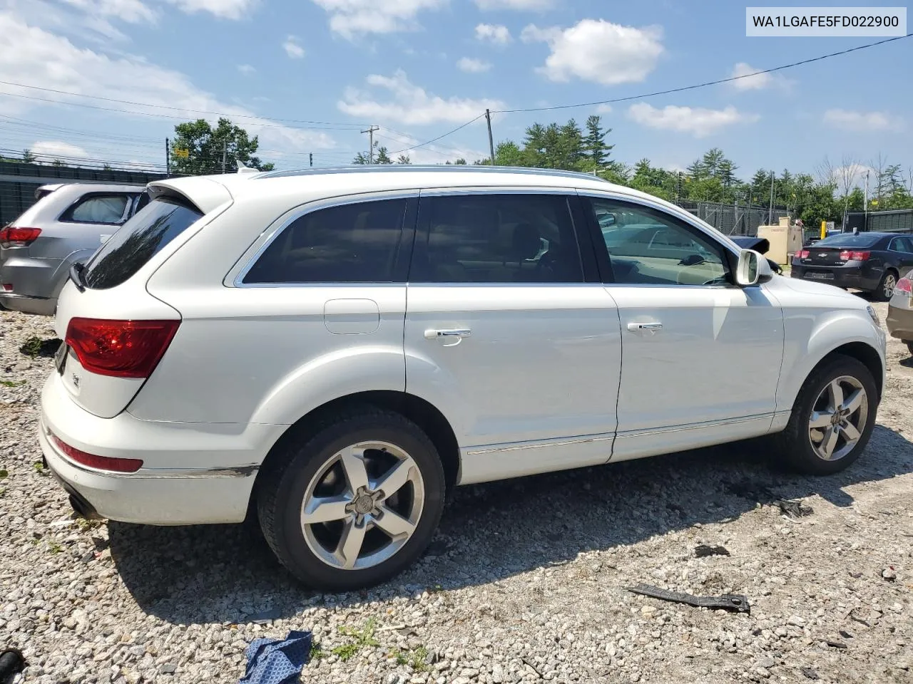 2015 Audi Q7 Premium Plus VIN: WA1LGAFE5FD022900 Lot: 60757144