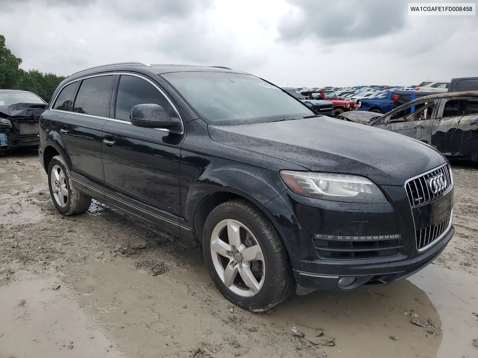 2015 Audi Q7 Premium VIN: WA1CGAFE1FD008458 Lot: 64399104