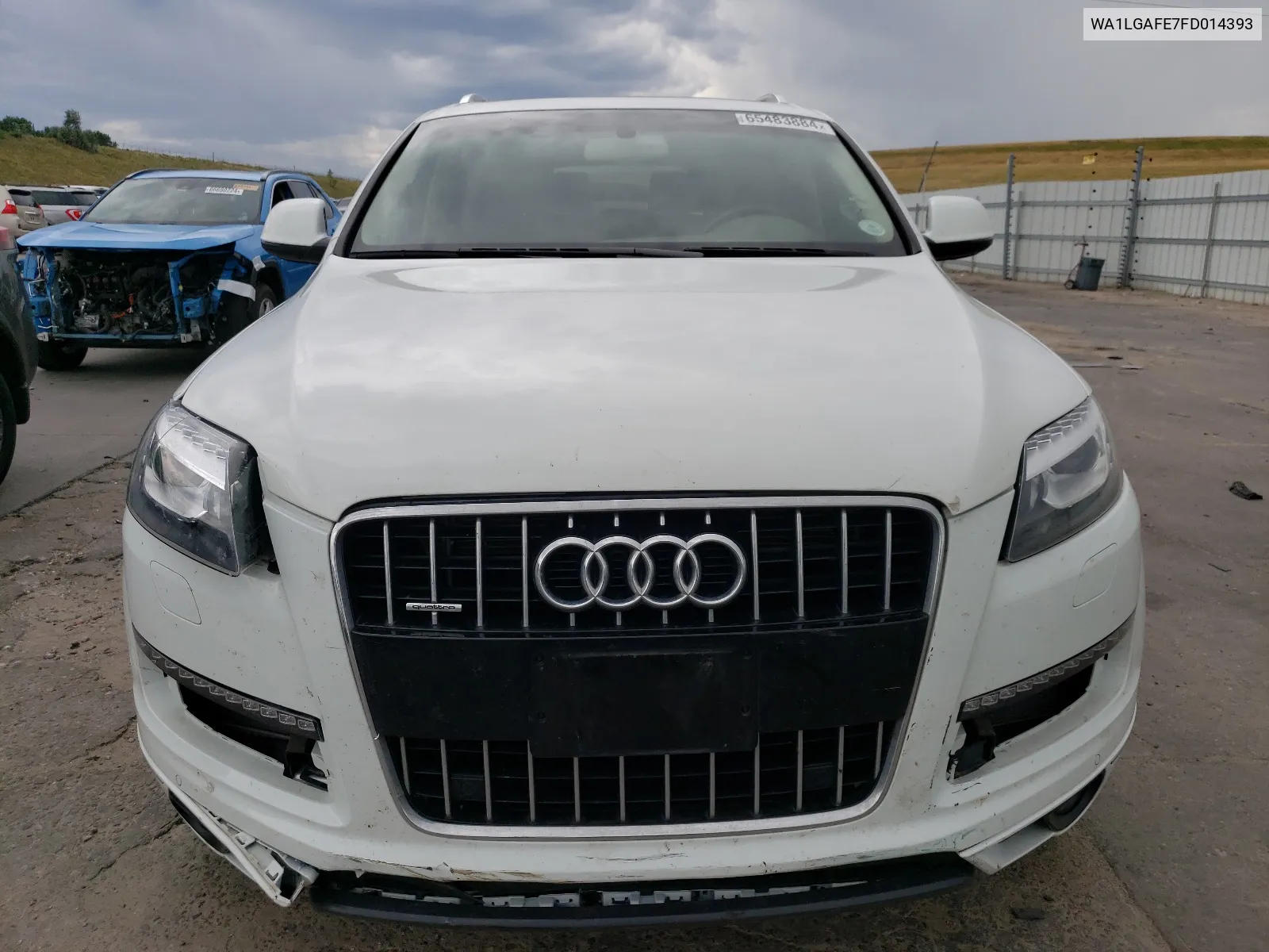 2015 Audi Q7 Premium Plus VIN: WA1LGAFE7FD014393 Lot: 65483884