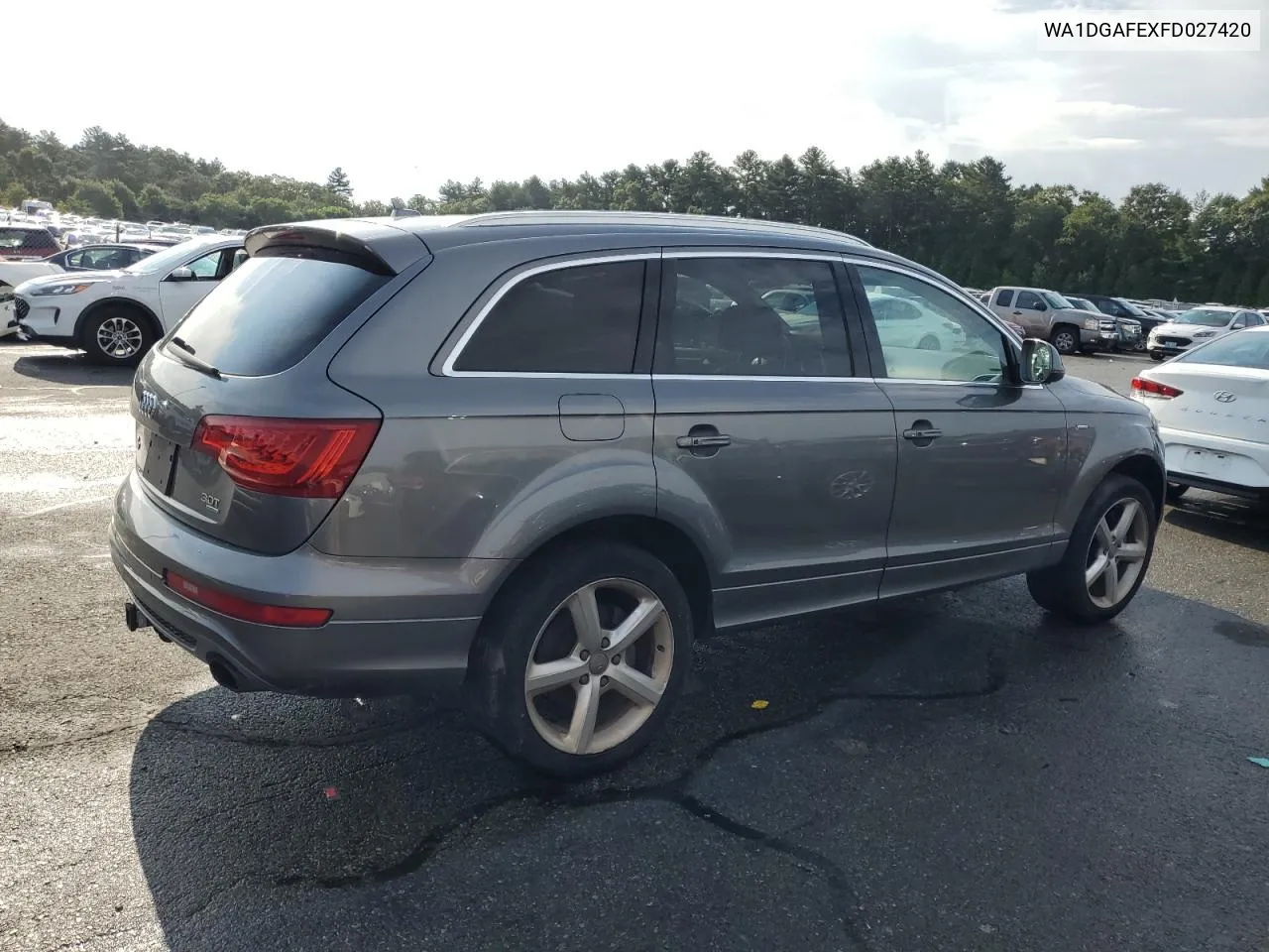 WA1DGAFEXFD027420 2015 Audi Q7 Prestige