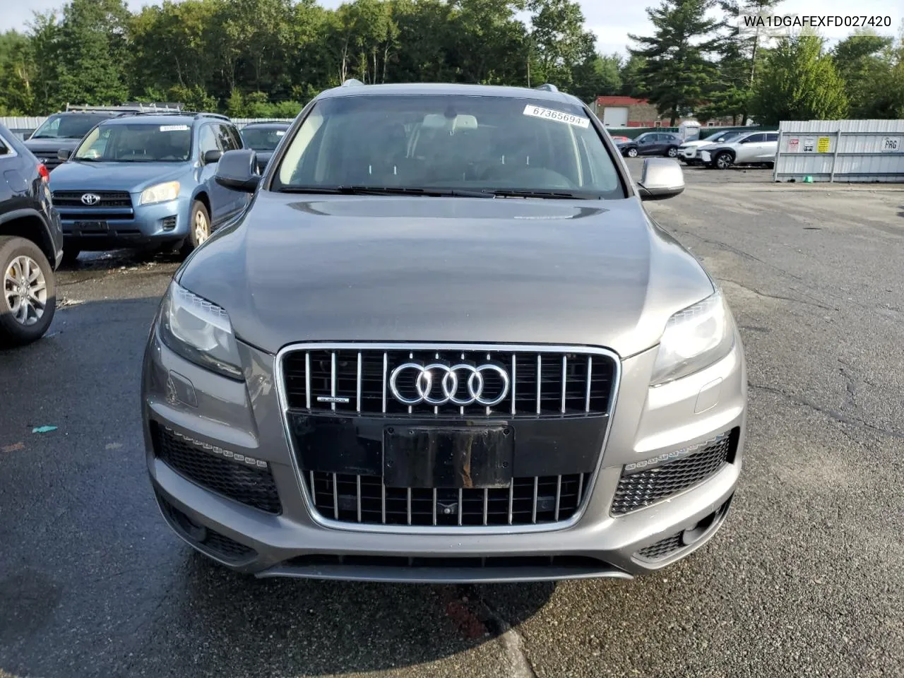 WA1DGAFEXFD027420 2015 Audi Q7 Prestige