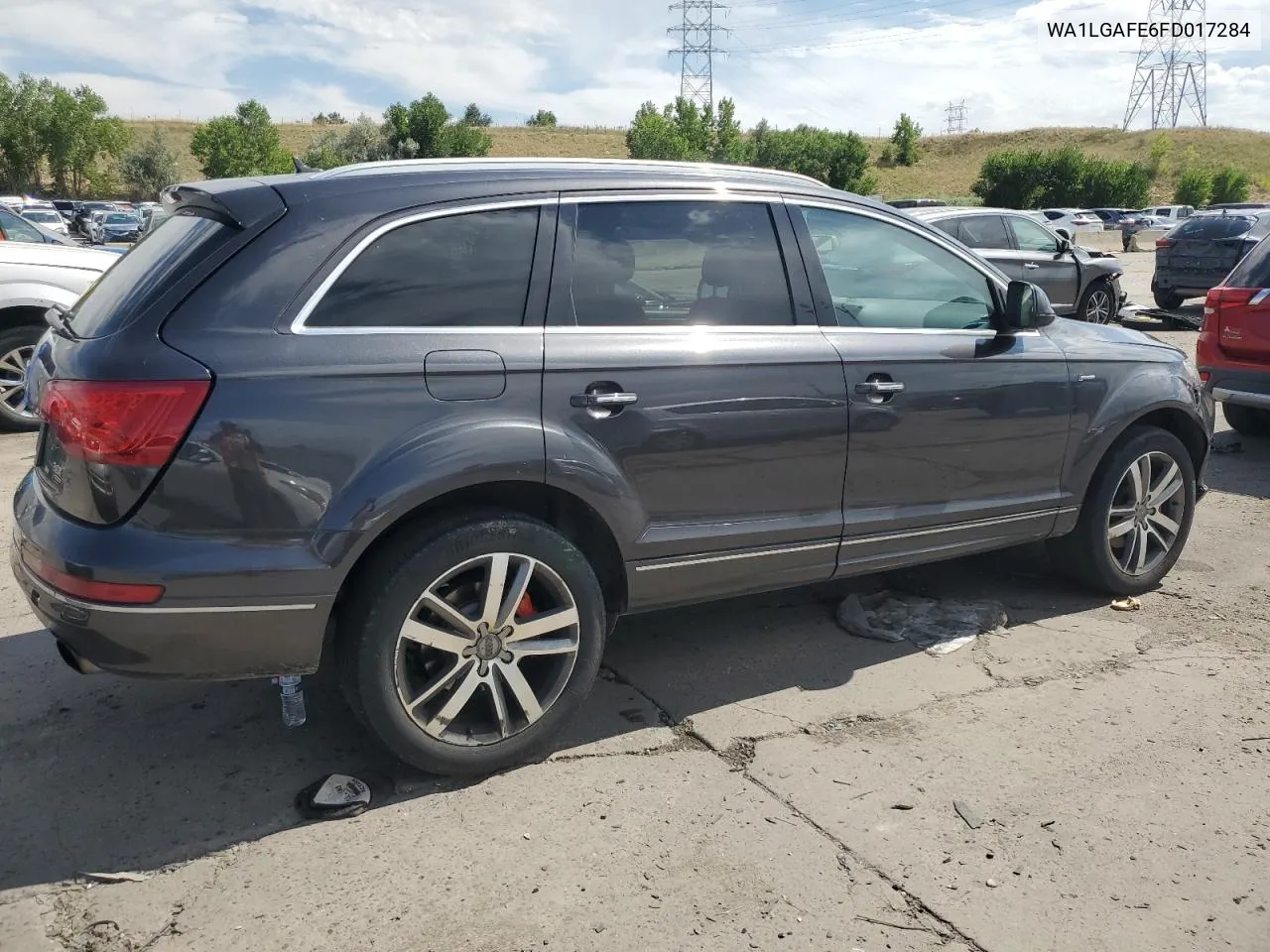 2015 Audi Q7 Premium Plus VIN: WA1LGAFE6FD017284 Lot: 69271394