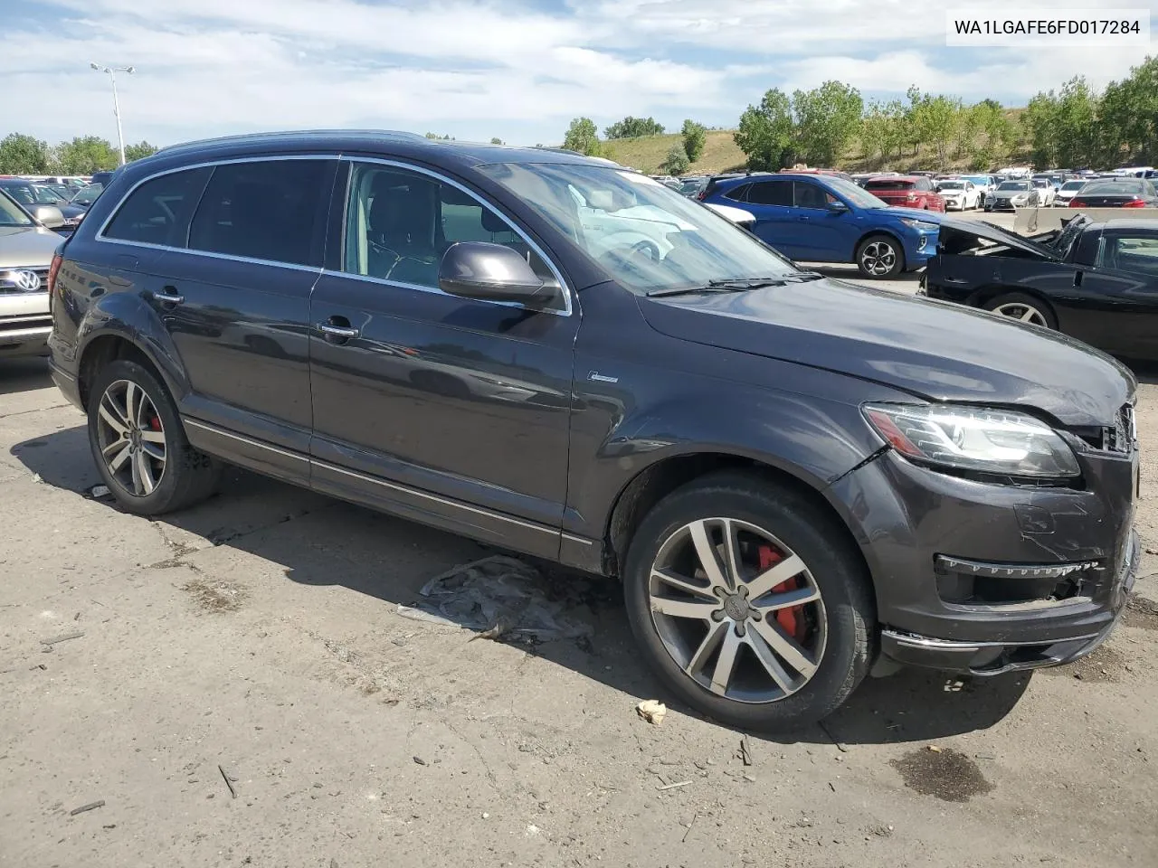 2015 Audi Q7 Premium Plus VIN: WA1LGAFE6FD017284 Lot: 69271394