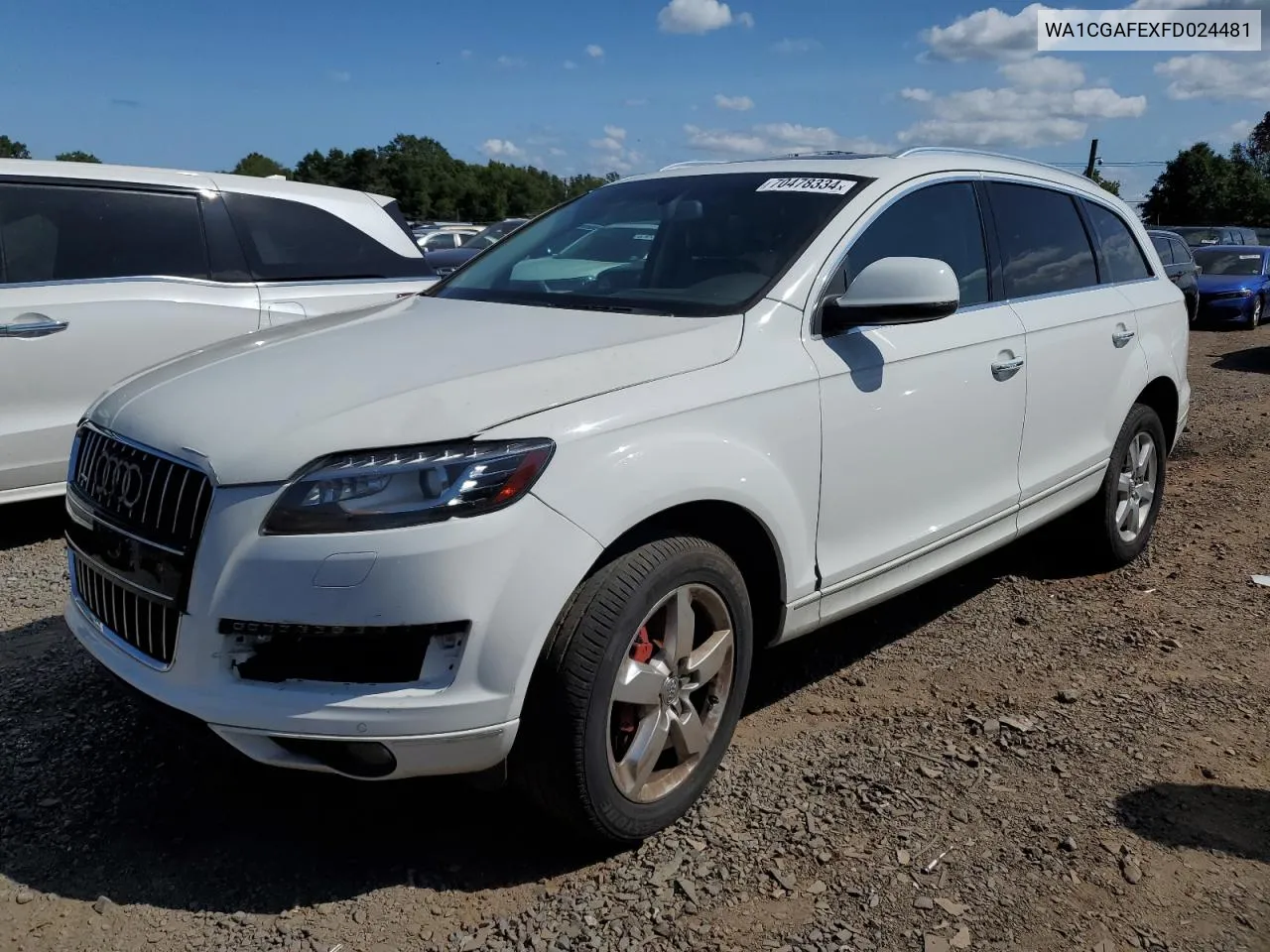 WA1CGAFEXFD024481 2015 Audi Q7 Premium