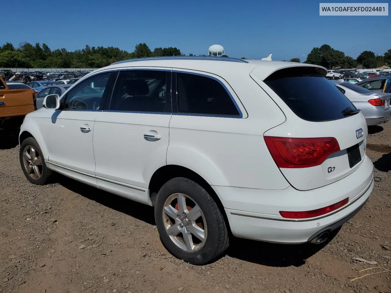 2015 Audi Q7 Premium VIN: WA1CGAFEXFD024481 Lot: 70478334