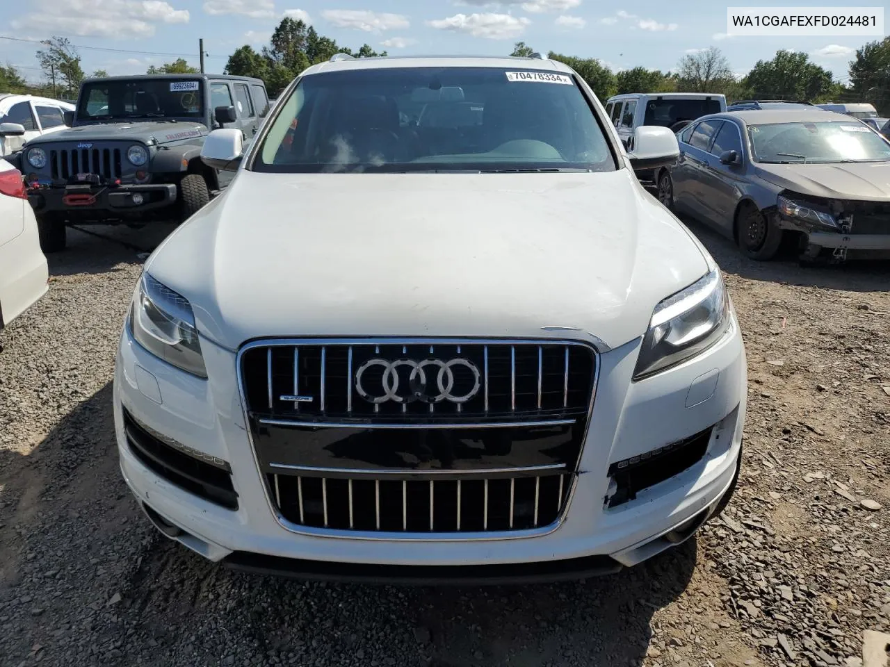 WA1CGAFEXFD024481 2015 Audi Q7 Premium