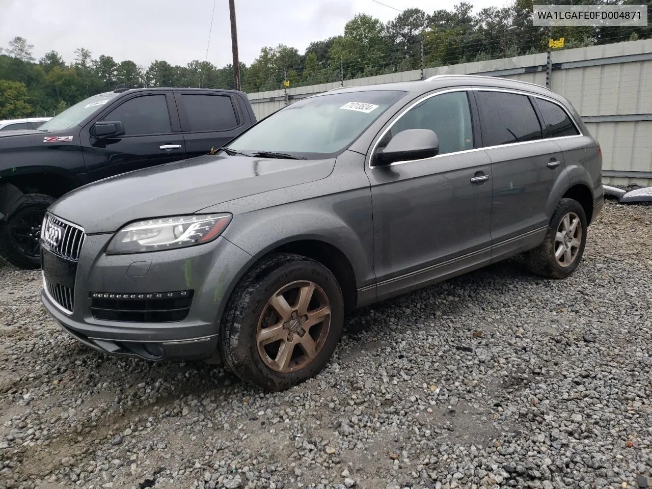 2015 Audi Q7 Premium Plus VIN: WA1LGAFE0FD004871 Lot: 71213524