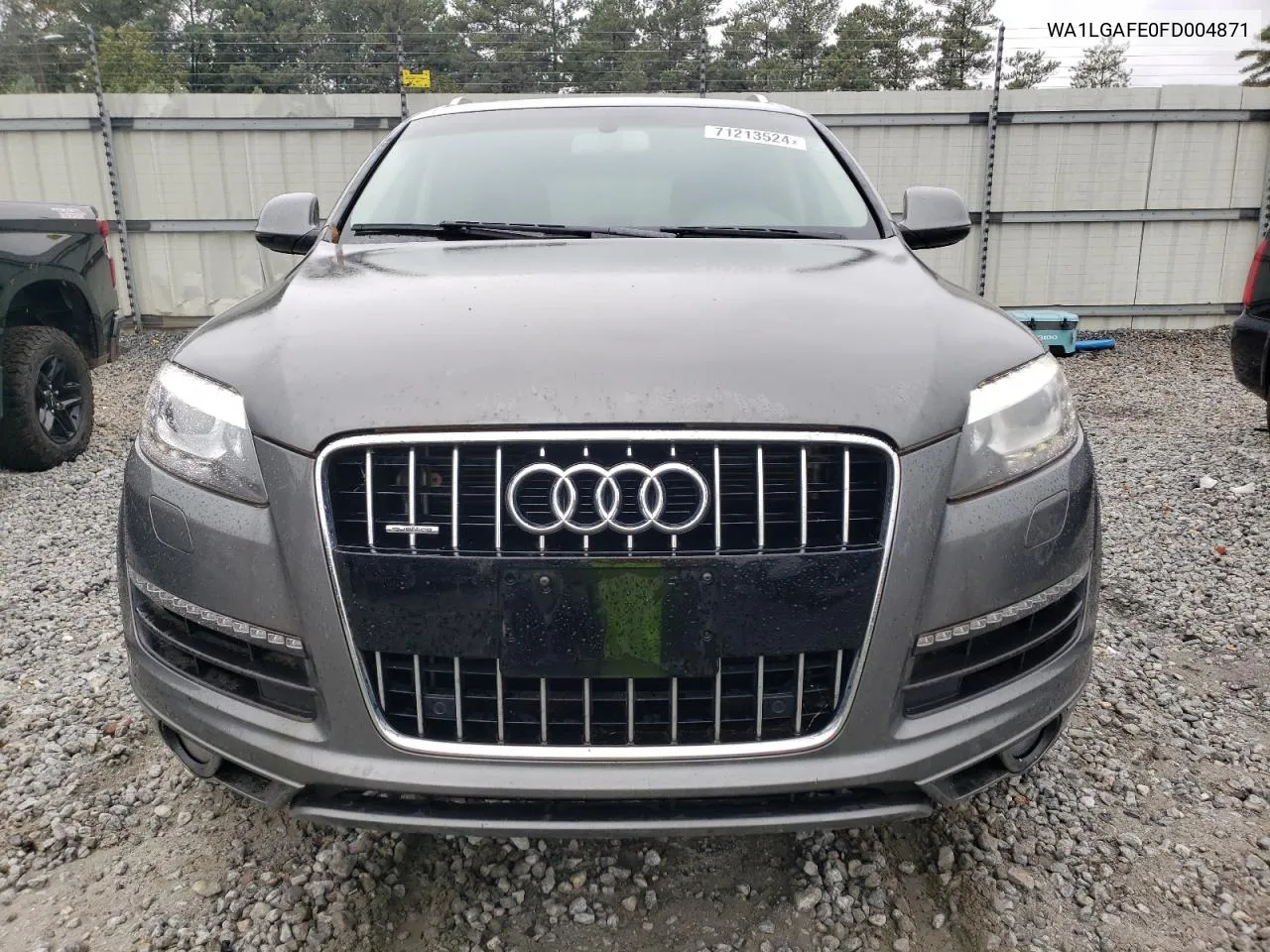 2015 Audi Q7 Premium Plus VIN: WA1LGAFE0FD004871 Lot: 71213524