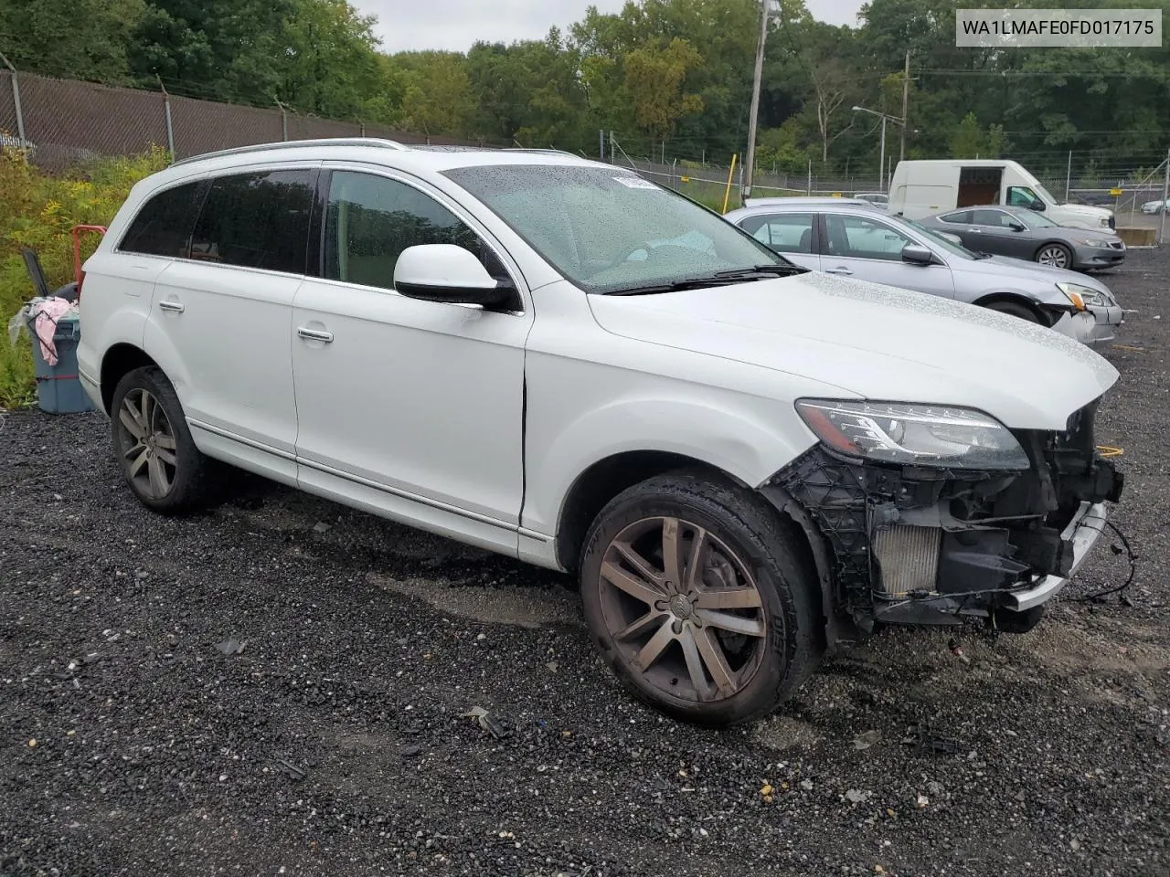 2015 Audi Q7 Tdi Premium Plus VIN: WA1LMAFE0FD017175 Lot: 71764974