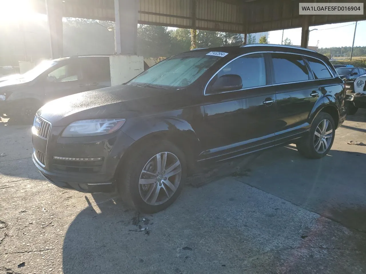 2015 Audi Q7 Premium Plus VIN: WA1LGAFE5FD016904 Lot: 72452554