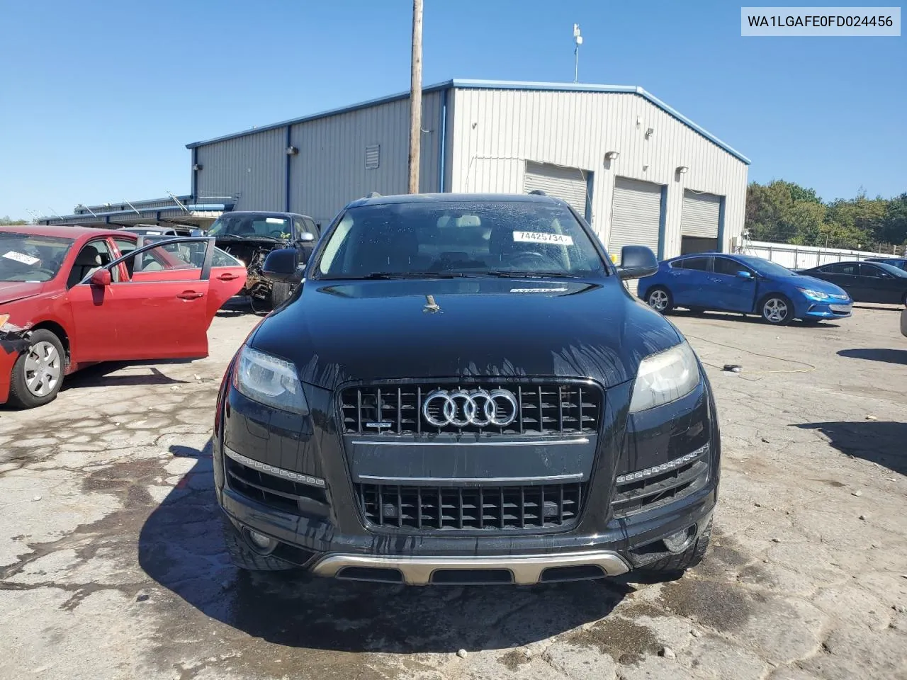 2015 Audi Q7 Premium Plus VIN: WA1LGAFE0FD024456 Lot: 74425734