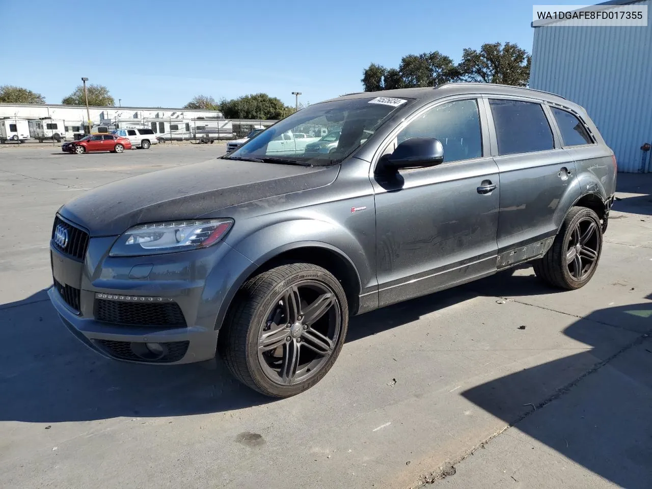 2015 Audi Q7 Prestige VIN: WA1DGAFE8FD017355 Lot: 74525034