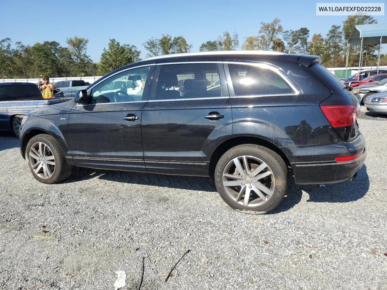 2015 Audi Q7 Premium Plus VIN: WA1LGAFEXFD022228 Lot: 74838904