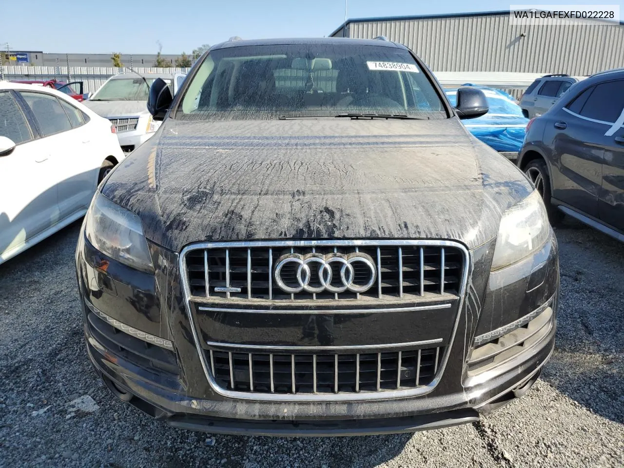 2015 Audi Q7 Premium Plus VIN: WA1LGAFEXFD022228 Lot: 74838904