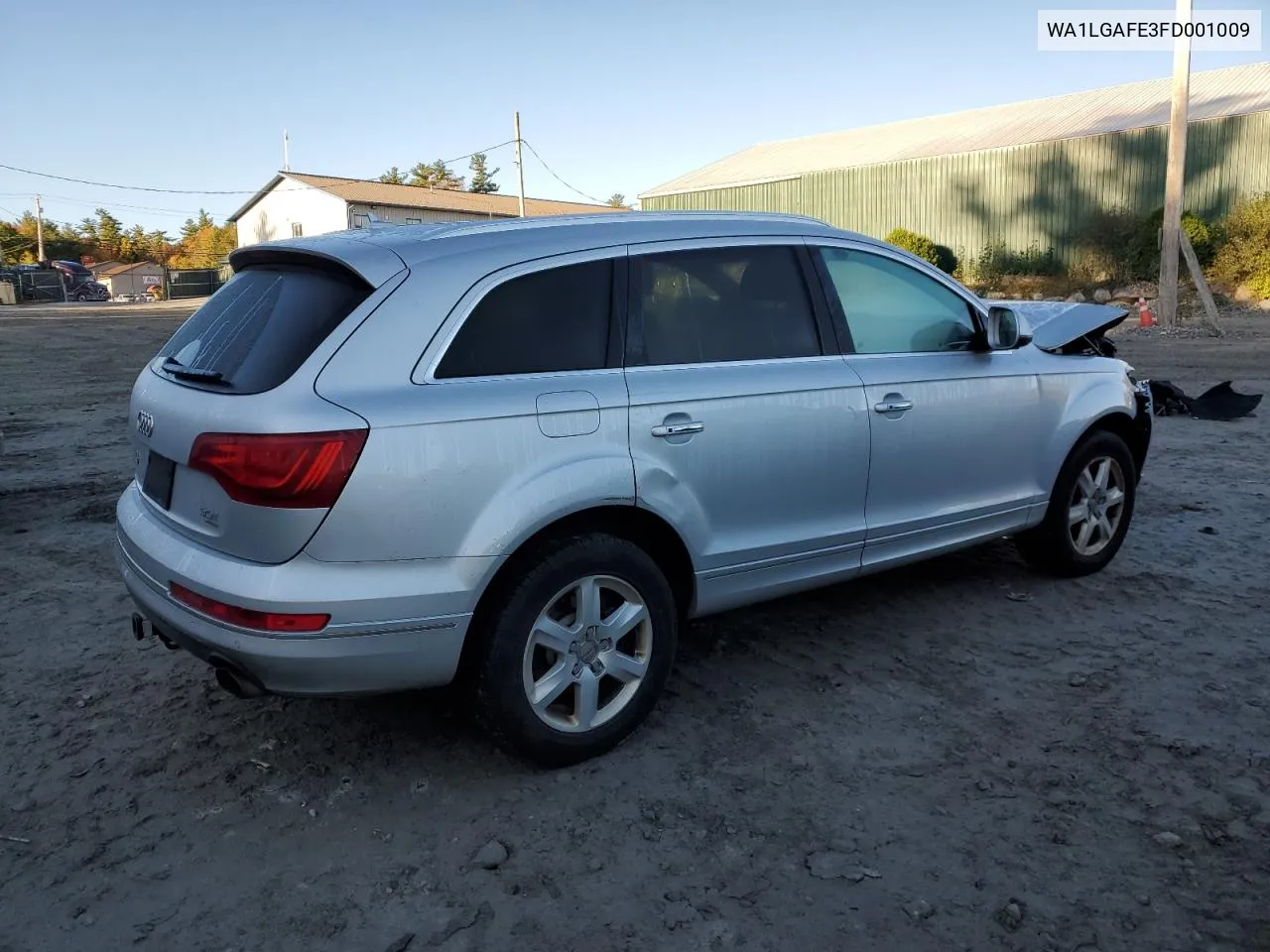 2015 Audi Q7 Premium Plus VIN: WA1LGAFE3FD001009 Lot: 75529684