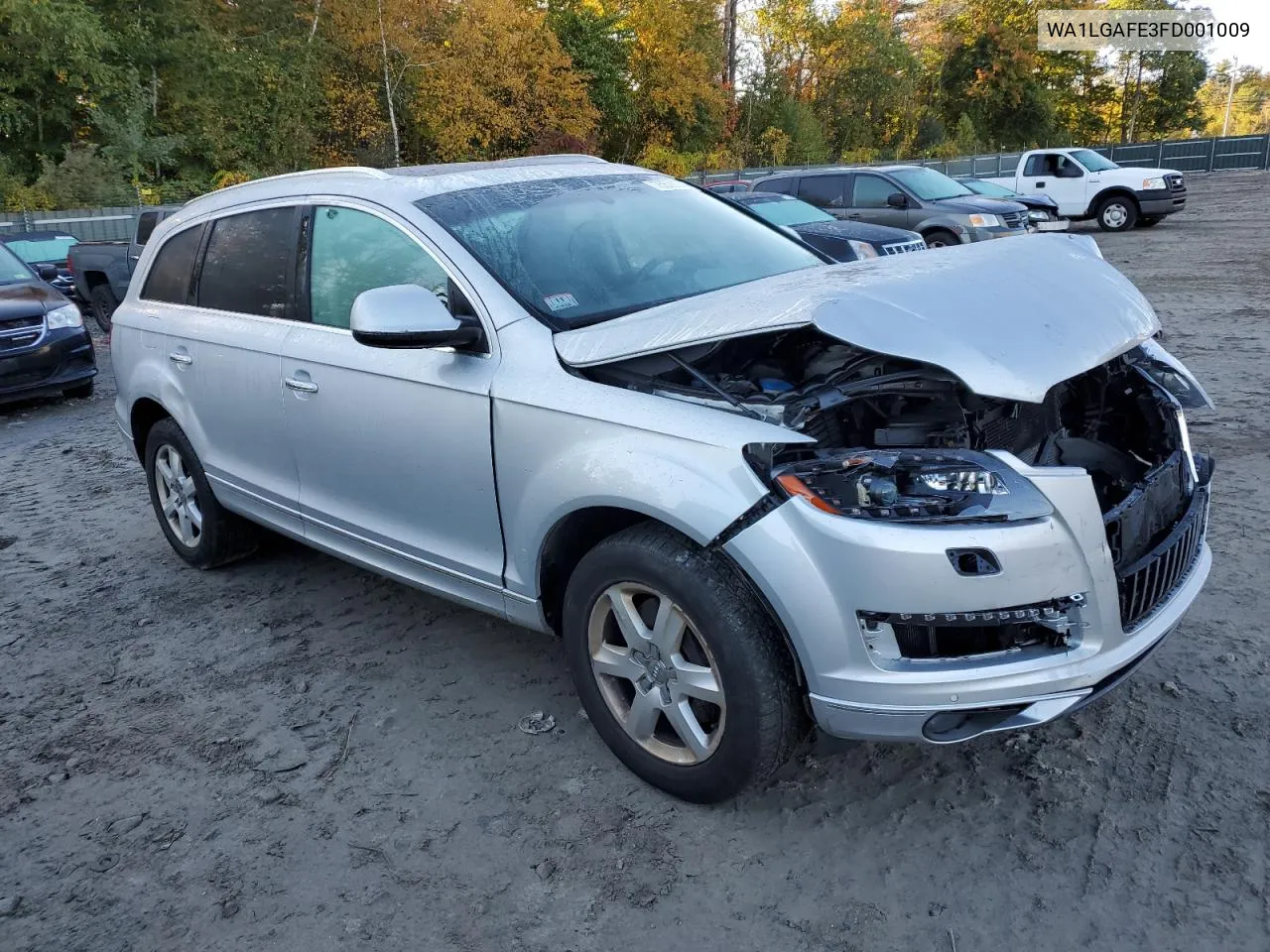 2015 Audi Q7 Premium Plus VIN: WA1LGAFE3FD001009 Lot: 75529684