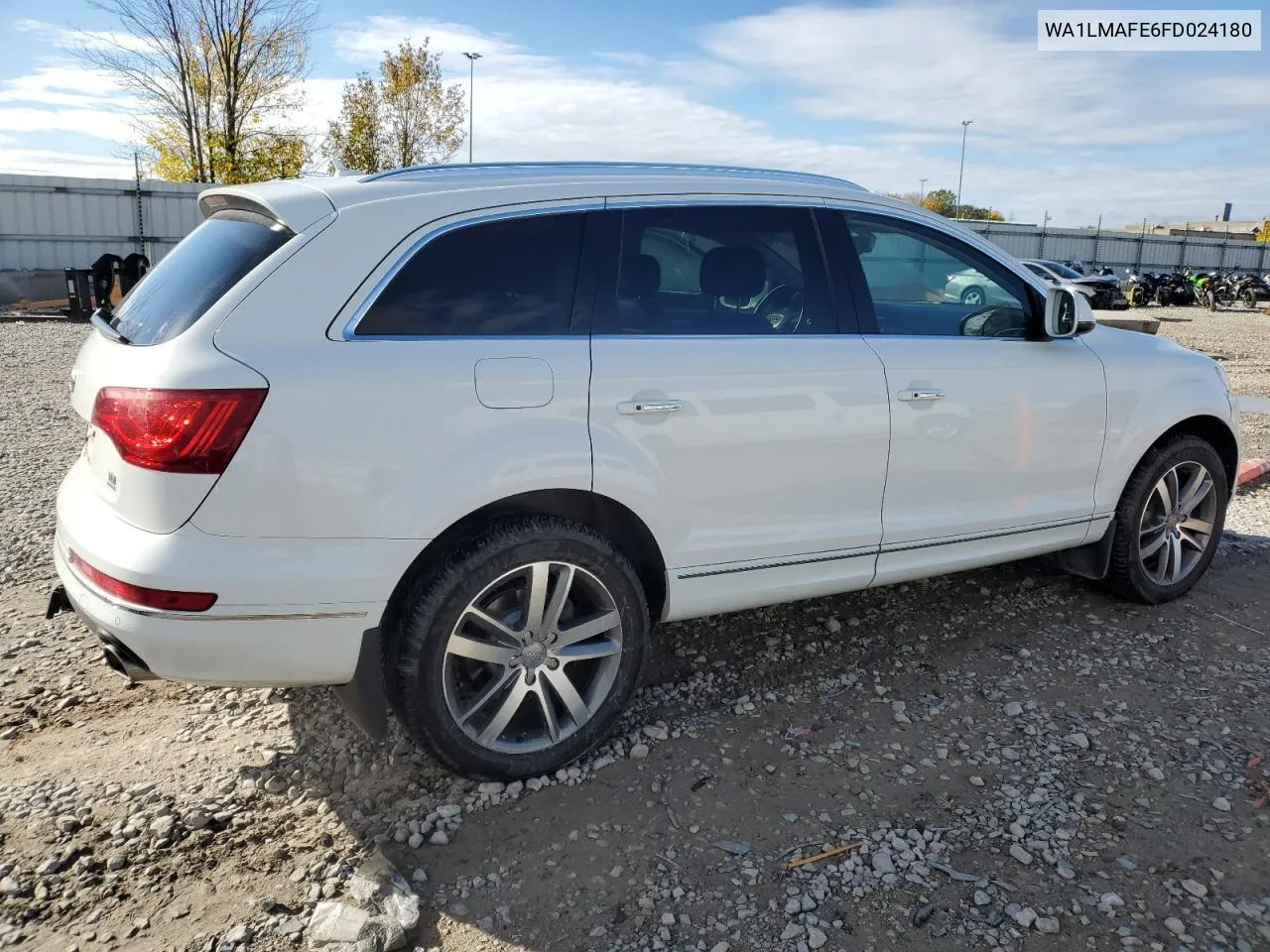 2015 Audi Q7 Tdi Premium Plus VIN: WA1LMAFE6FD024180 Lot: 75609504