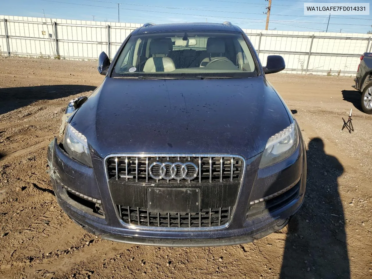 2015 Audi Q7 Premium Plus VIN: WA1LGAFE7FD014331 Lot: 75997144