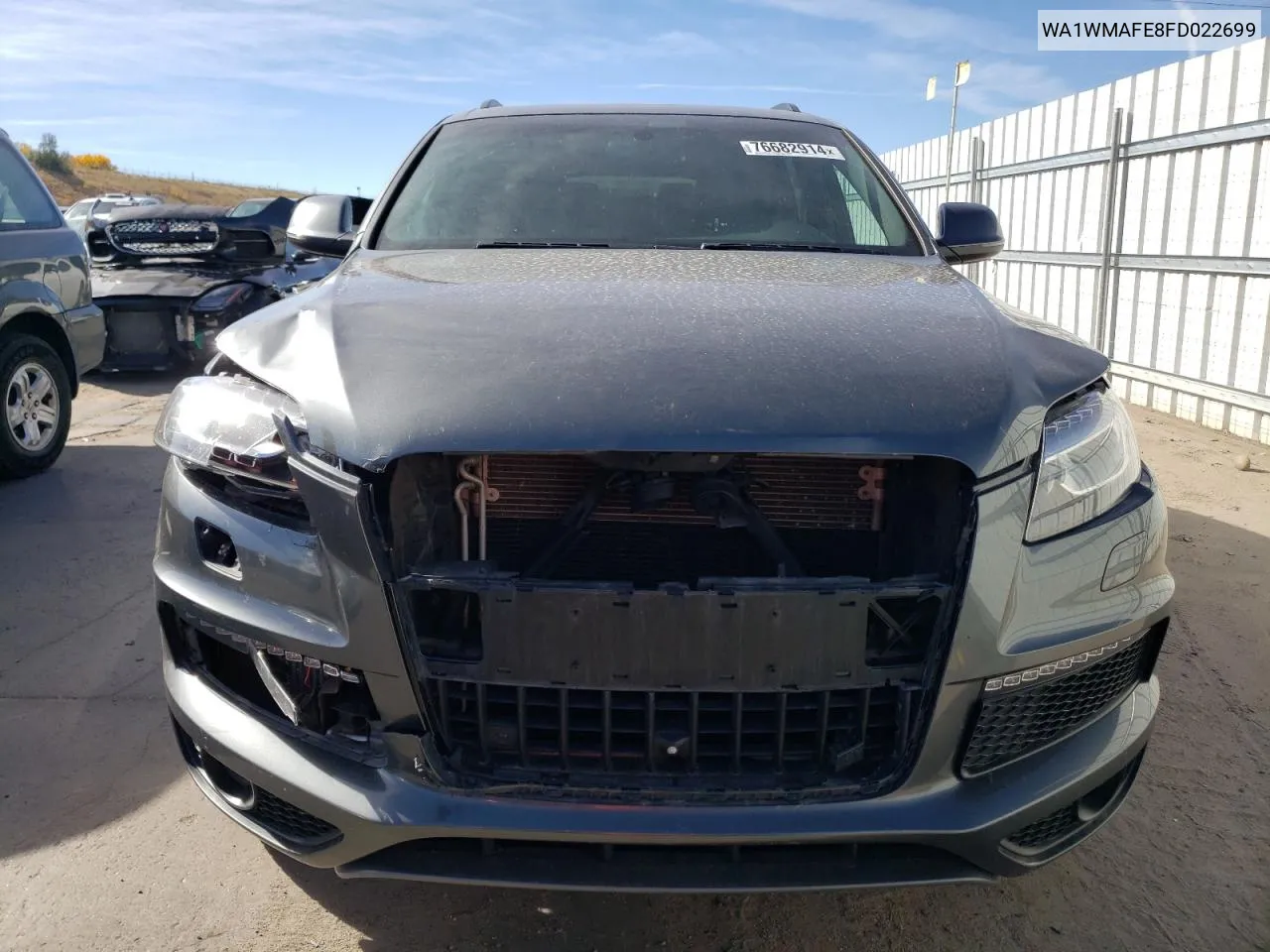 2015 Audi Q7 Tdi Prestige VIN: WA1WMAFE8FD022699 Lot: 76682914