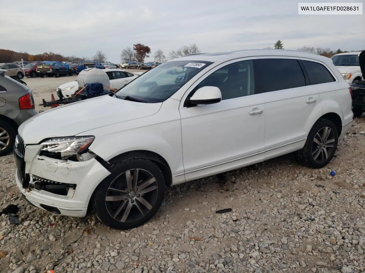 2015 Audi Q7 Premium Plus VIN: WA1LGAFE1FD028631 Lot: 77373964