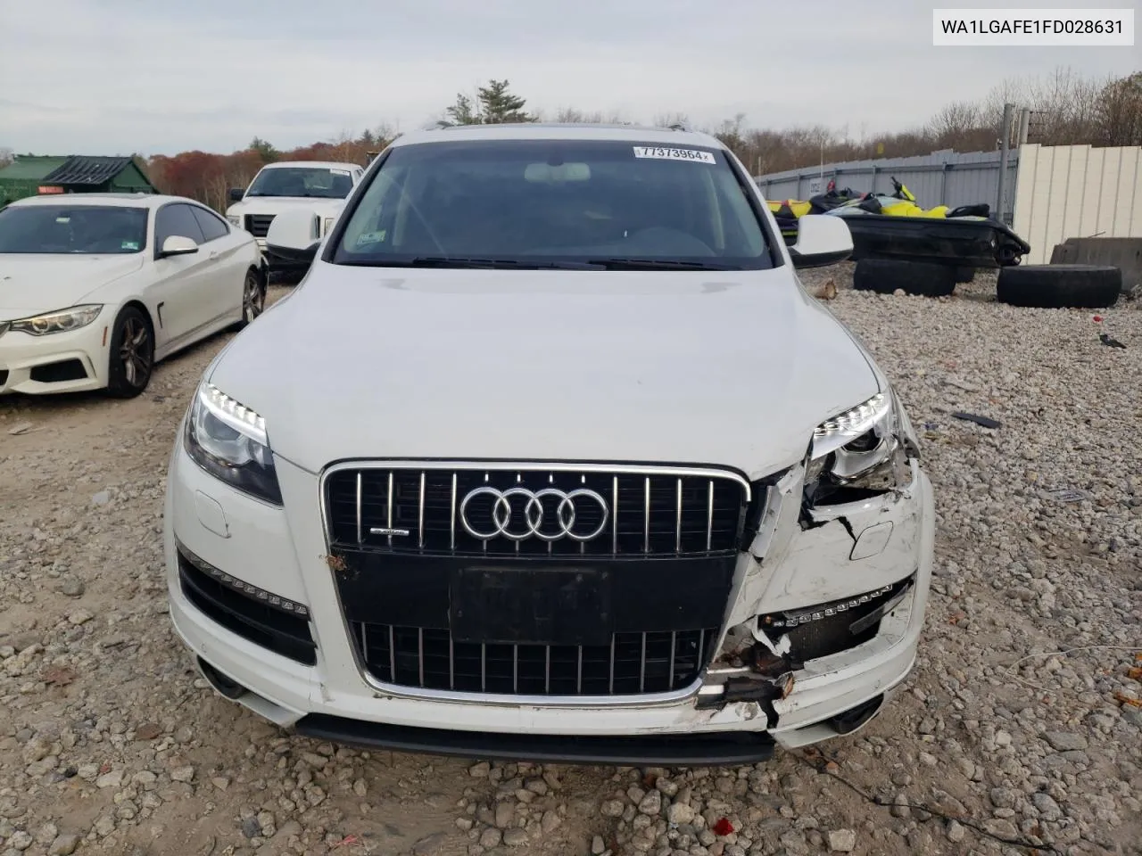 2015 Audi Q7 Premium Plus VIN: WA1LGAFE1FD028631 Lot: 77373964